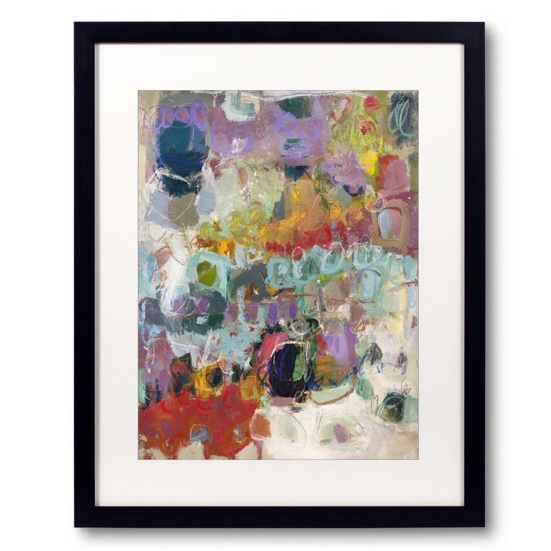 Way To Early Print by Elizabeth Chapman, Black Framed Paper, 21.25" H x 17.25" W