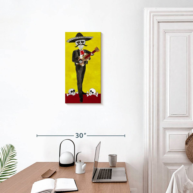 Jour des Morts, vertical II, H 24 po x l 12 po