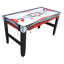 La table multi-jeux Hathaway Scout 54 po 4 en 1, idéale pour les salles de jeux familiales, comprend le basketball d'arcade, le hockey sur table, le tennis de table et le tableau effaçable à sec - noir / rouge / blanc