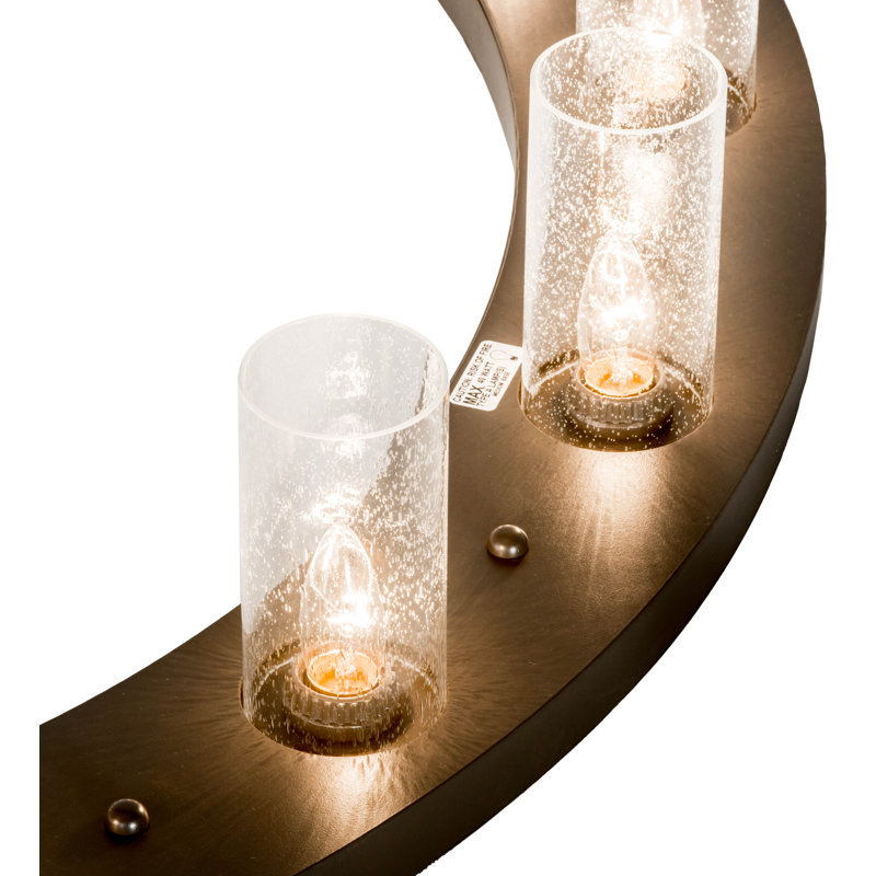 Cylindre à 16 lumières de style bougie Pelluri