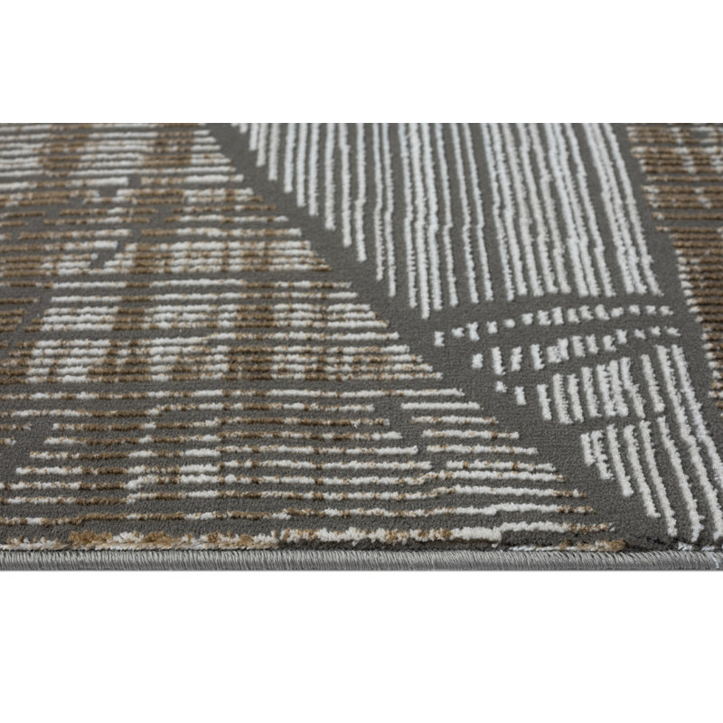 Frohlich Abstract Indoor Rug, Rectangle 7'9" x 10'
