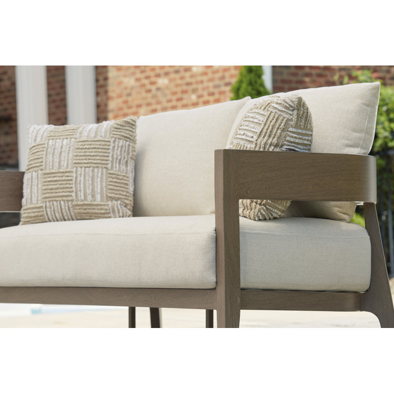 Alesana Outdoor Loveseat With Cushion
