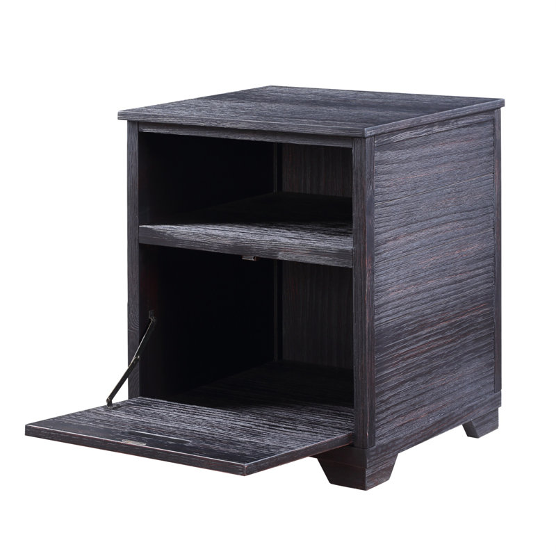 Table de bout avec rangement Bohannan, H 24 po x l 20 po x P 18 po