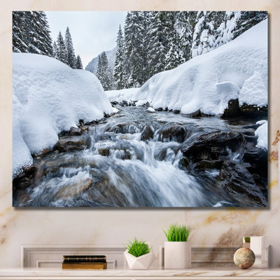 «Winter Alaskan Beauty VI» sur toile