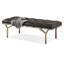 Banc rembourré noir-1316536468
