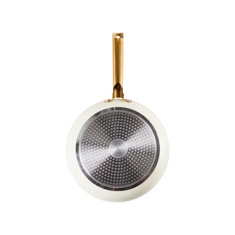 Set of 3 Frying Pans ELITE PRO, Off White