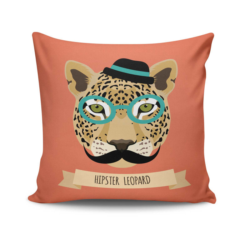 Housse de coussin en polyester Mcclay