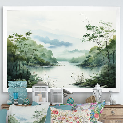 «Tranquil Oasis II» sur toile