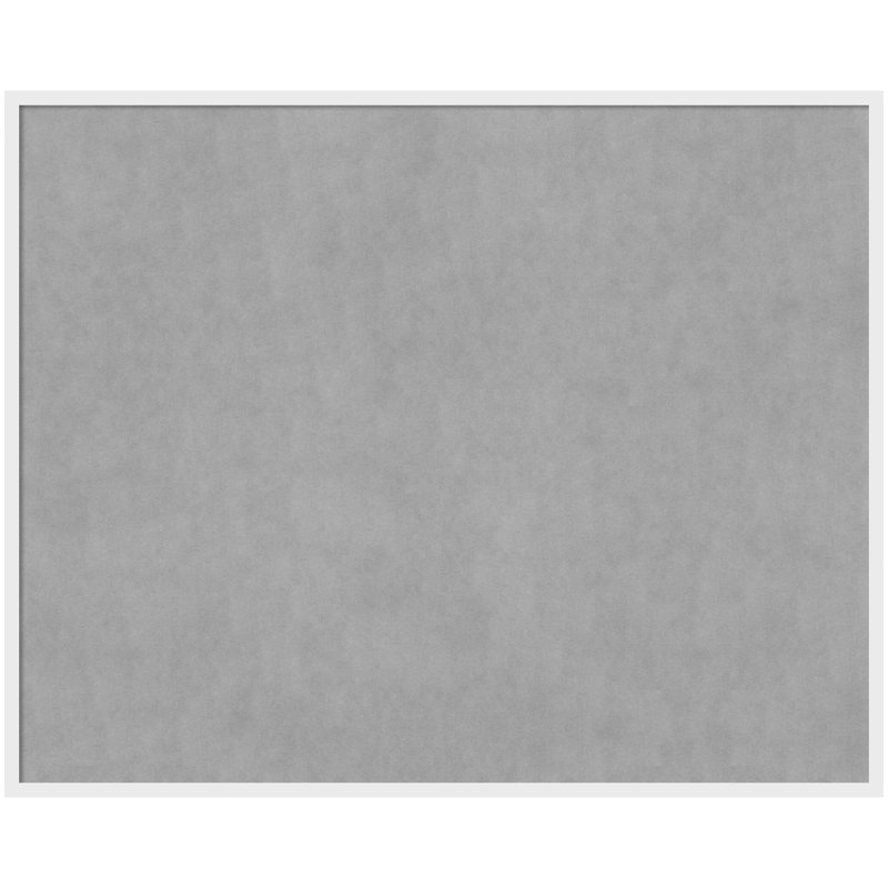 Tableau magnétique encadré blanc incliné - Tableau magnétique, tableau d'organisation, H 33 po x l 41 po