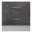 Eva High Gloss 2 Drawer Bedside Table - H: 48.5cm x D: 39.5cm x W: 45cm-27474067