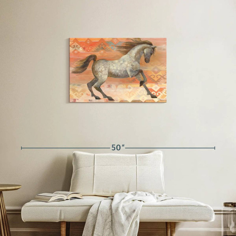 Brampt Grand Entrance Southwest Boho Blush, H 20 po x l 30 po