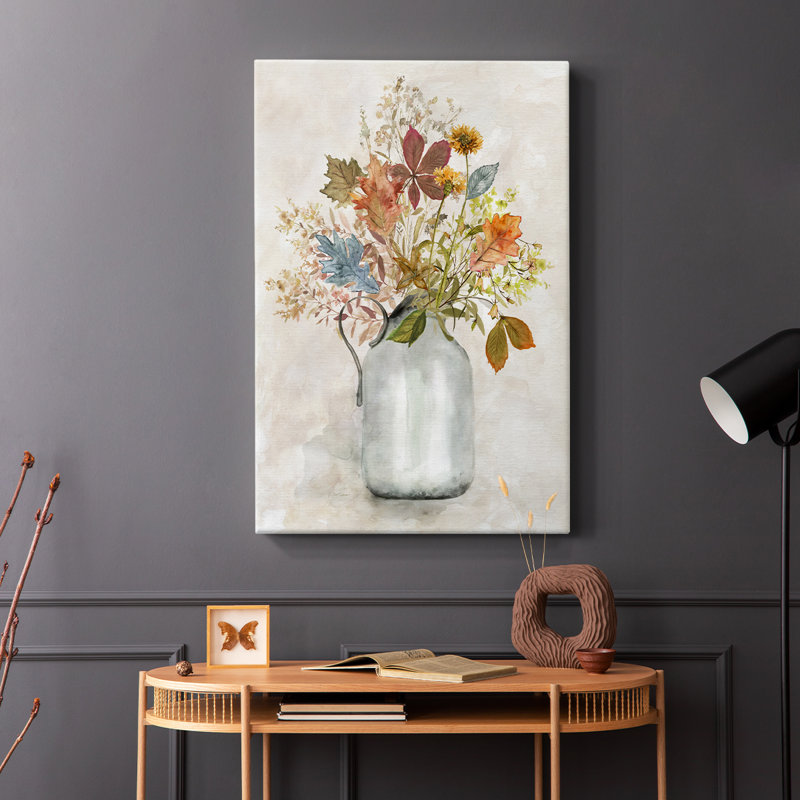 Bouquet d'automne I - Galeria Cavas, H 18 po x l 12 po