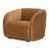 Faux mohair brun clair