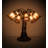22"H Amber Pond Lily 10 LT Table Lamp-1962206487