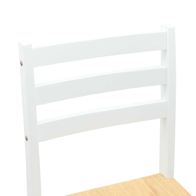 Tamille Solid Wood Accent, White/Natural