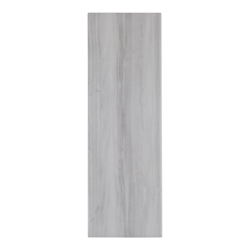 Elegante 4" x 13" Ceramic Tile, Gray