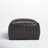 Emily 22" Genuine Leather Square Pouf Ottoman