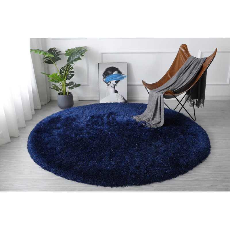 Gunhwat Hand Tufted Indoor Rug, Round 7'
