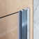 29.5'' - 31'' W x 72'' H Bi-Fold Semi-Frameless Shower Door with Clear Tempered Glass