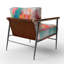 Chaise d'appoint Forest - fauteuil coloré abstrait Forest I-714834513