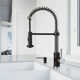 Edison 19" H 1-handle Pull-Down 2-Function Sprayer Kitchen Faucet