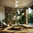 Prana 52'' Ceiling Fan with LED Lights-1107817980