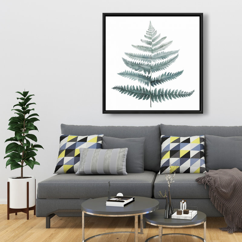 Fern - Scandinavian Office Framed Canvas for Home Decor