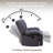 Oversized 44.5"W Upholstered Manual Rocking Recliner-1162036822-1201779261