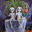 Ensemble de 2 statues de jardin Anketell-719820451