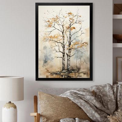 " Soft Neutral Tones Tree Oak Harmony II "