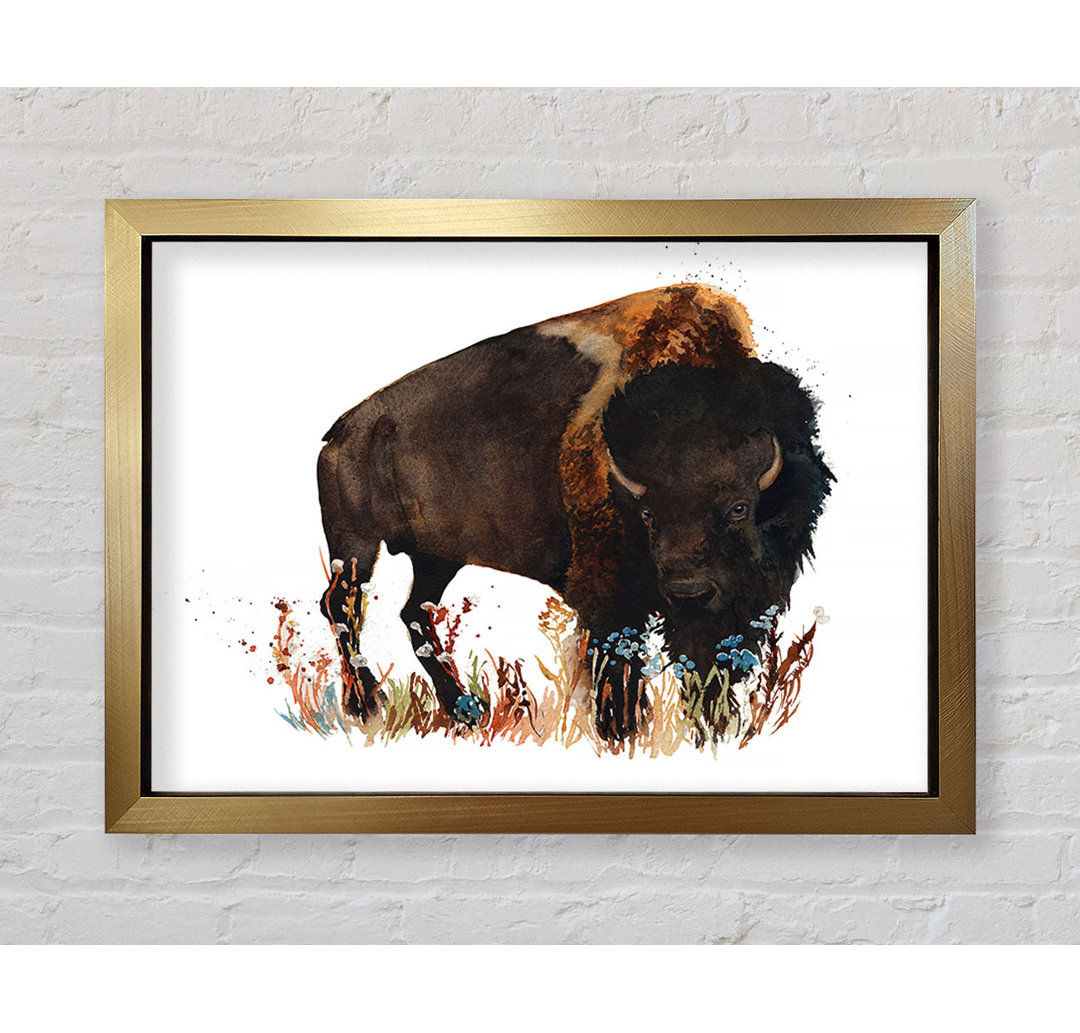 Bison Liebe - Druck