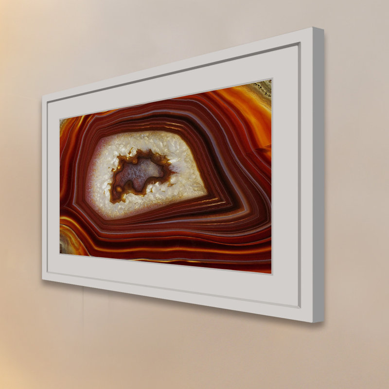 « dragon eye »-cadre photo, impression sur papier, H 20 po x l 30 po x P 1,5 po, Blanc