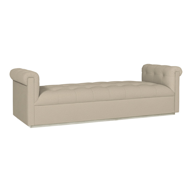Nottingham By Thom Filicia Chaise Lounge, Wrenn, Tuck Linen Polyester Blend