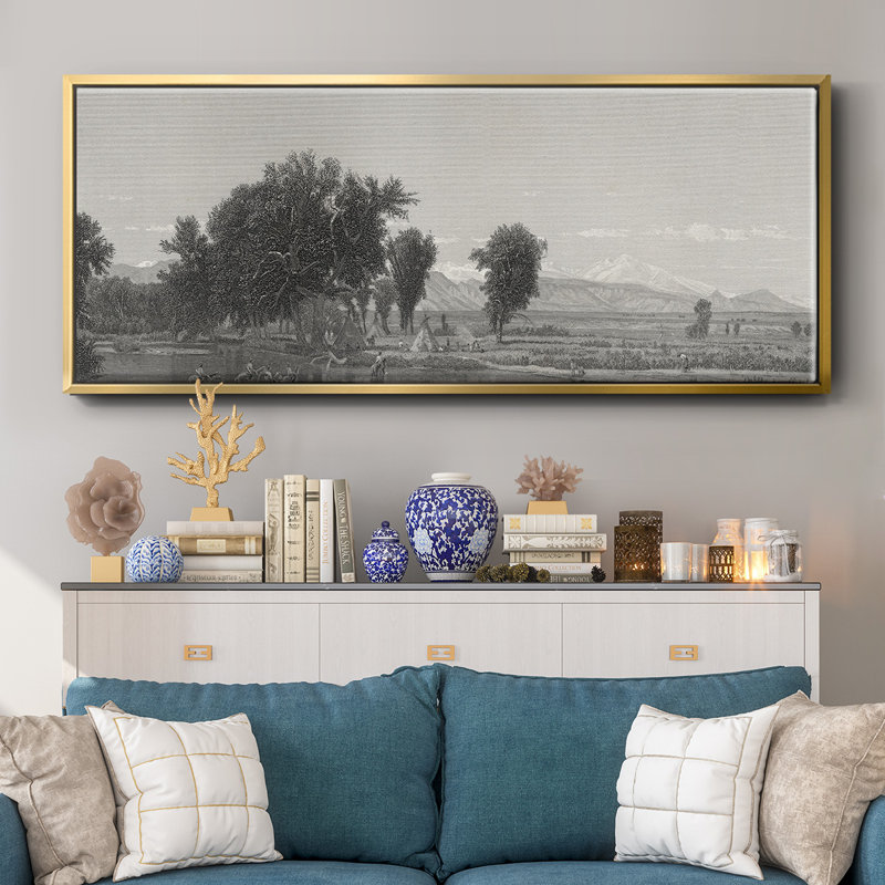 The Rocky Mountains- Framed Canvas