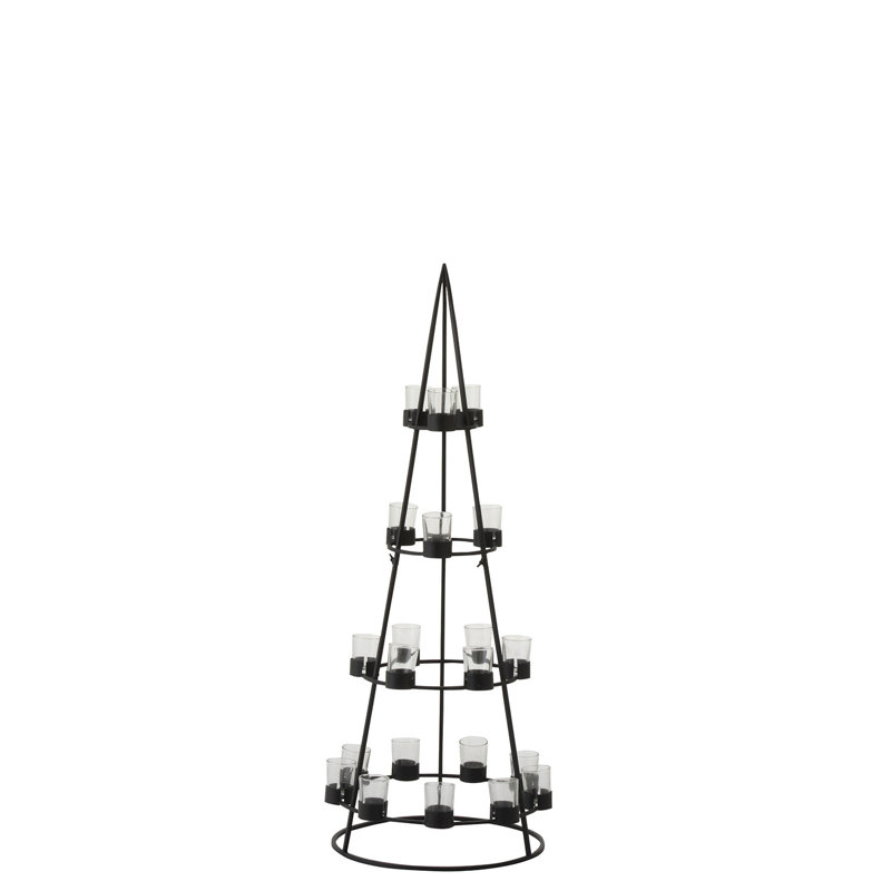 Floor Candelabra, 110 cm H x 42 cm W x 42 cm D, Black