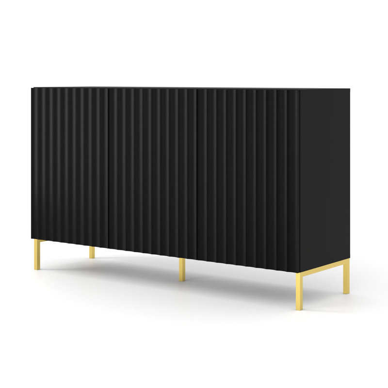 Chowning 150cm Sideboard, Black