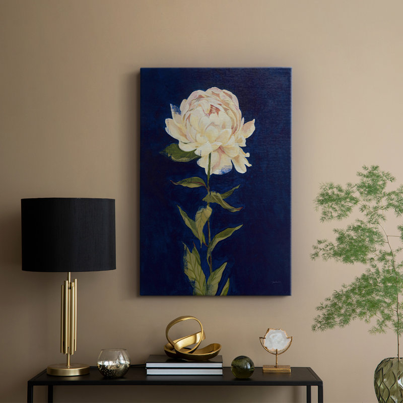 JOLIE COMME PEONY I - galerie Cavas, H 48 po x l 32 po