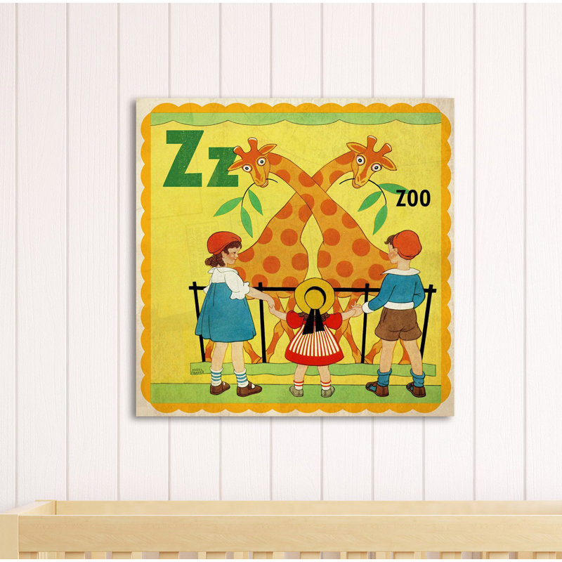 «Zoo», reproduction sur toile tendue, 40 po x 40 po