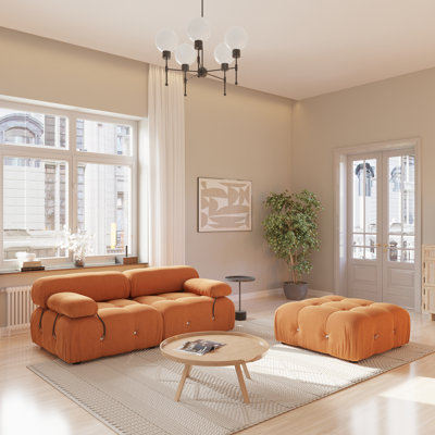 2-piece Velvet Living Room Sets
