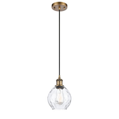 Luminaire suspendu simple à 1 lumière Jaron