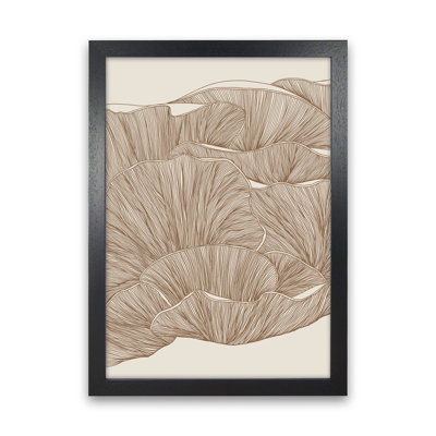 Oyster Mushrooms Brown by Carissa Tanton - Print