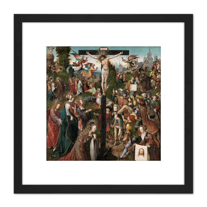 Van Oostsanen The Crucifixion - Single Picture Frame Painting