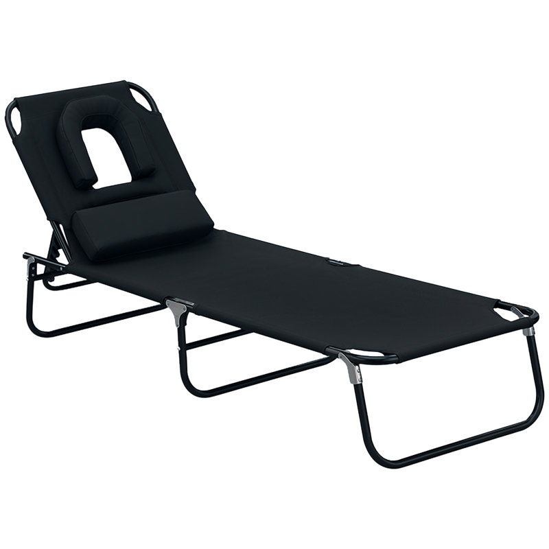Méridienne de jardin inclinable Destiney