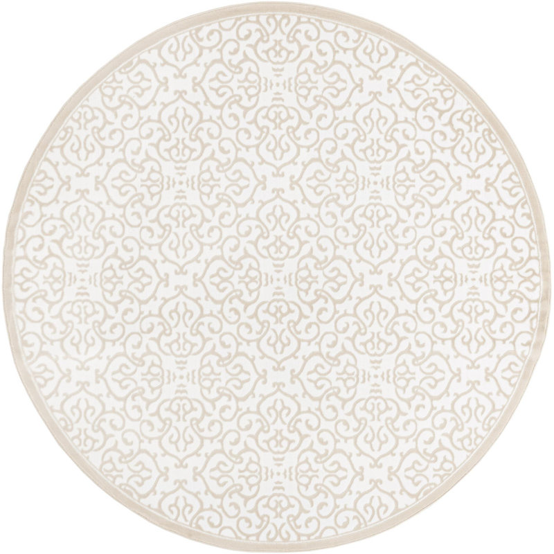 Whitting Oriental Indoor Rug, Round 7'10"