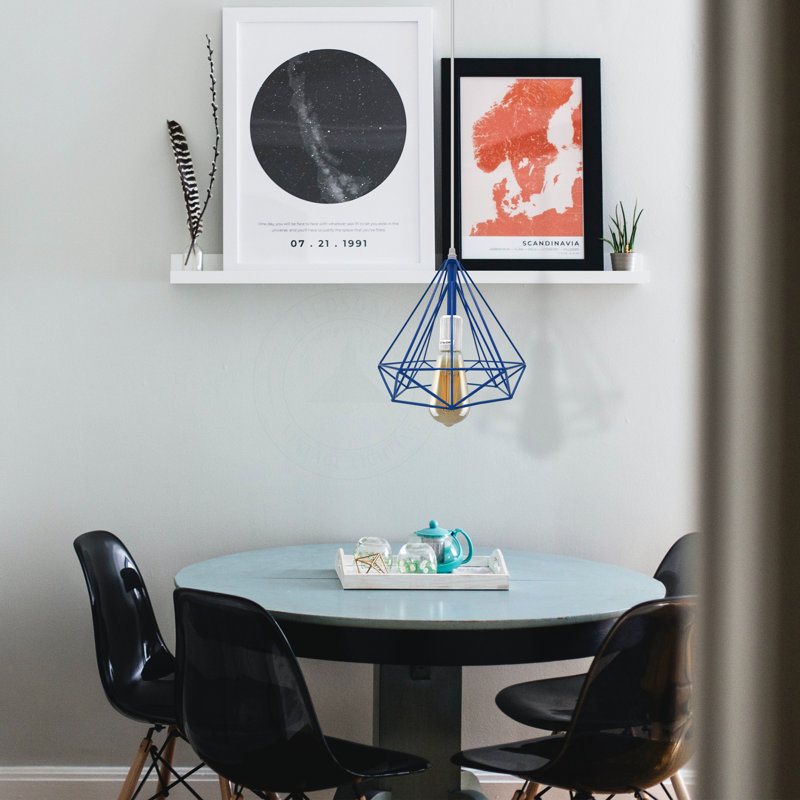 Ana-Sofia 1 - Light Single Pendant, Blue, No