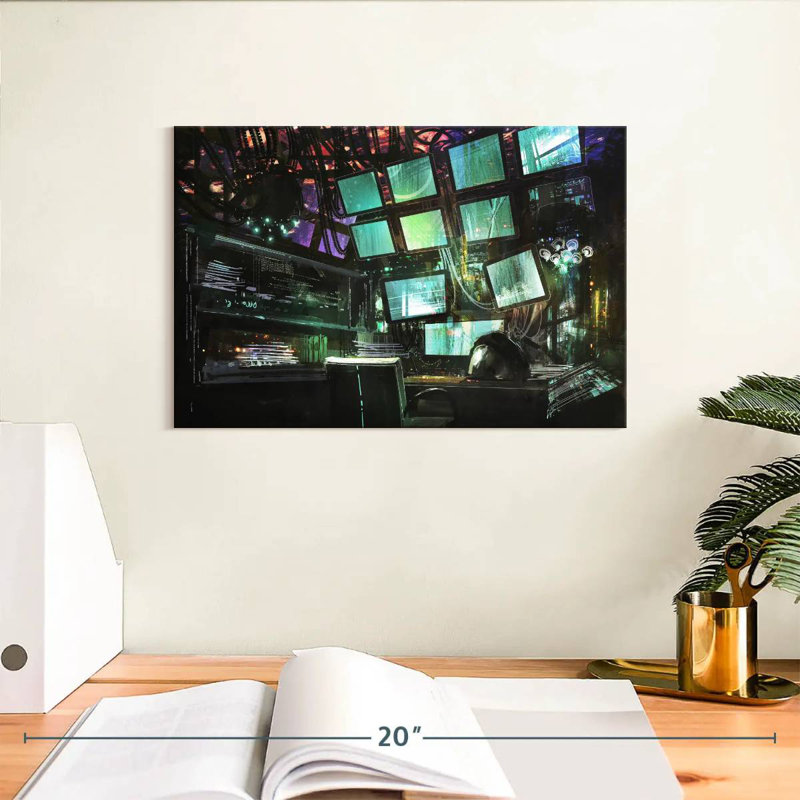 Kelan Tech Workspace, 8" H x 12" W