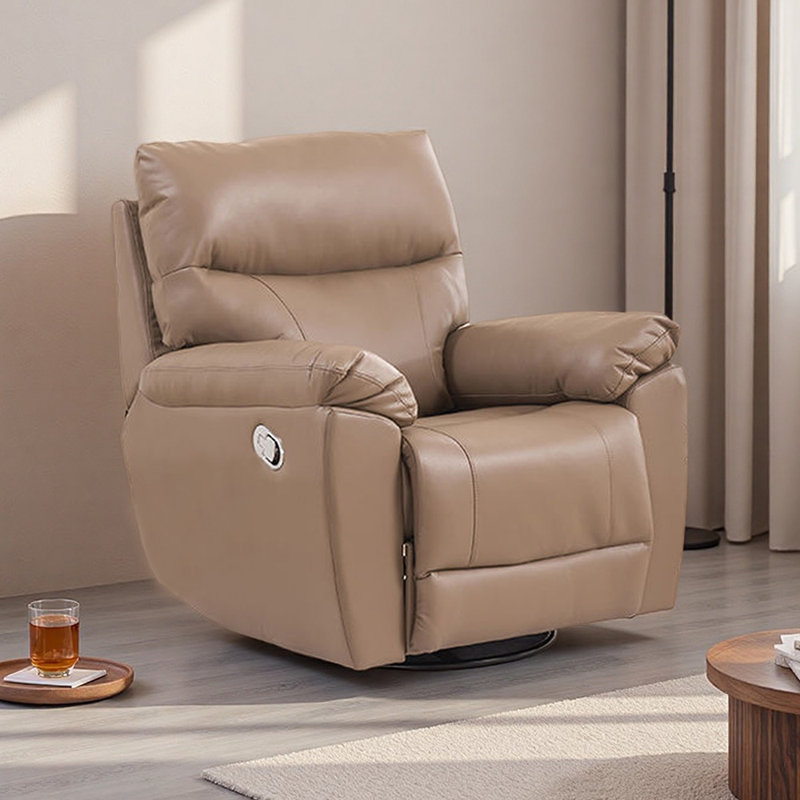 Fauteuil inclinable multifonctionnel de salon, Café clair