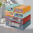 Office Stackable Storage Box With 6 Drawers-White-666290054
