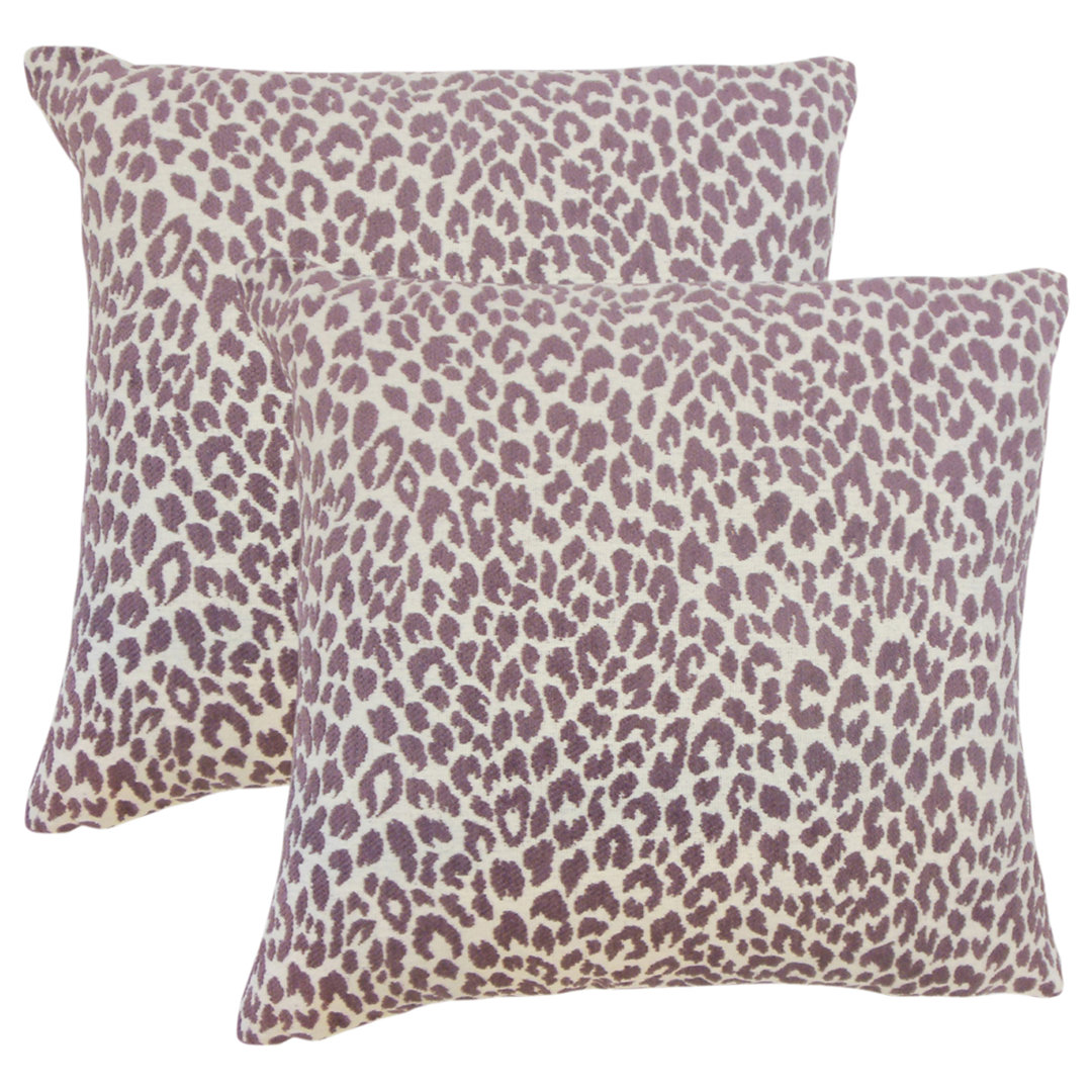 Motyka Square Pillow Cover and Insert (Set of 2) The Pillow Collection 