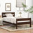 Bed With Headboard And Footboard,Rubber Wood Bed-2146521071